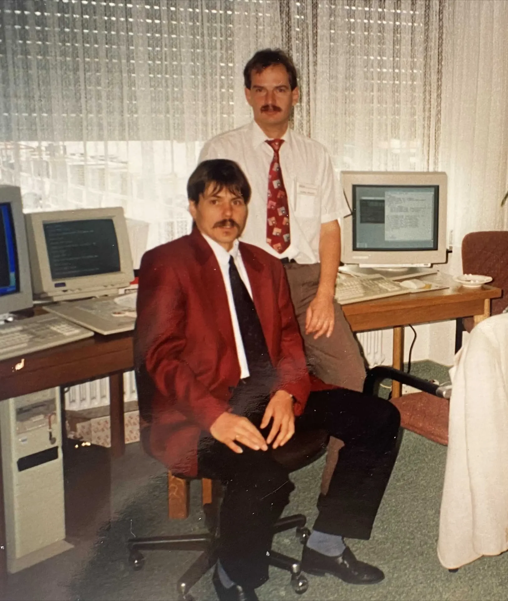 Die Gründer der B&B Ingenieurgesellschaft in den 90ern