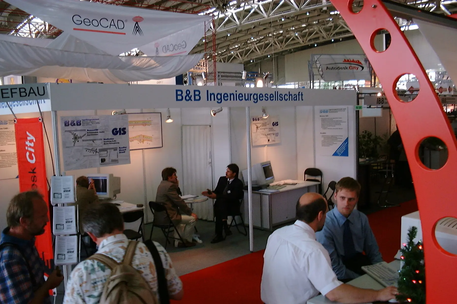 BBSoft® Messestand auf der Geo-Dät 1999